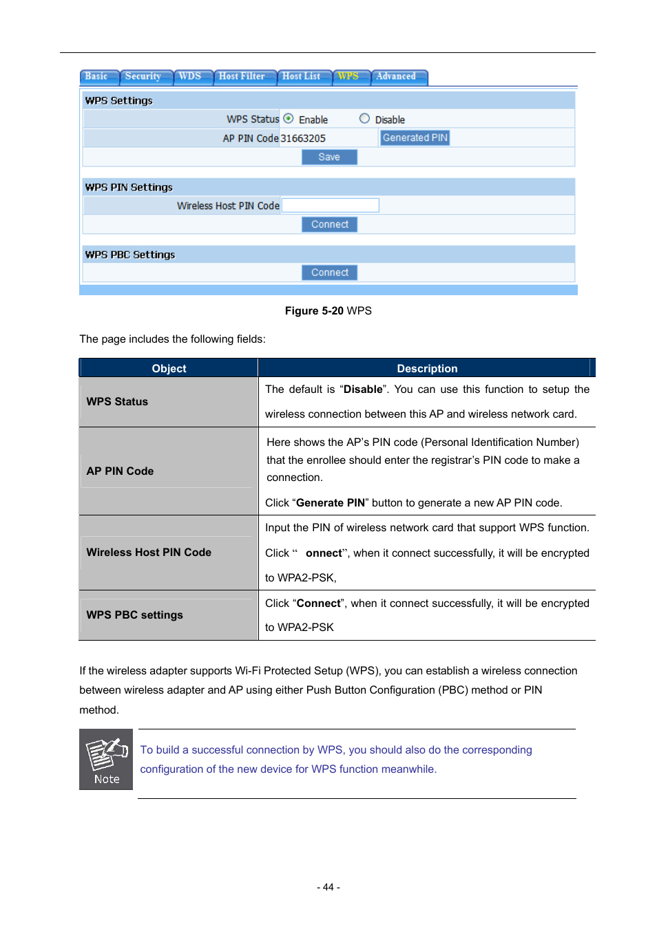 PLANET WNAP-6306 User Manual | Page 44 / 70