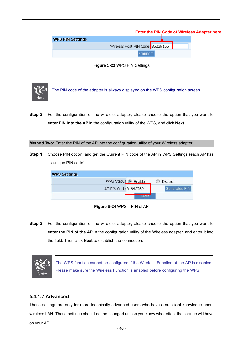 7 advanced | PLANET WNAP-6306 User Manual | Page 46 / 70