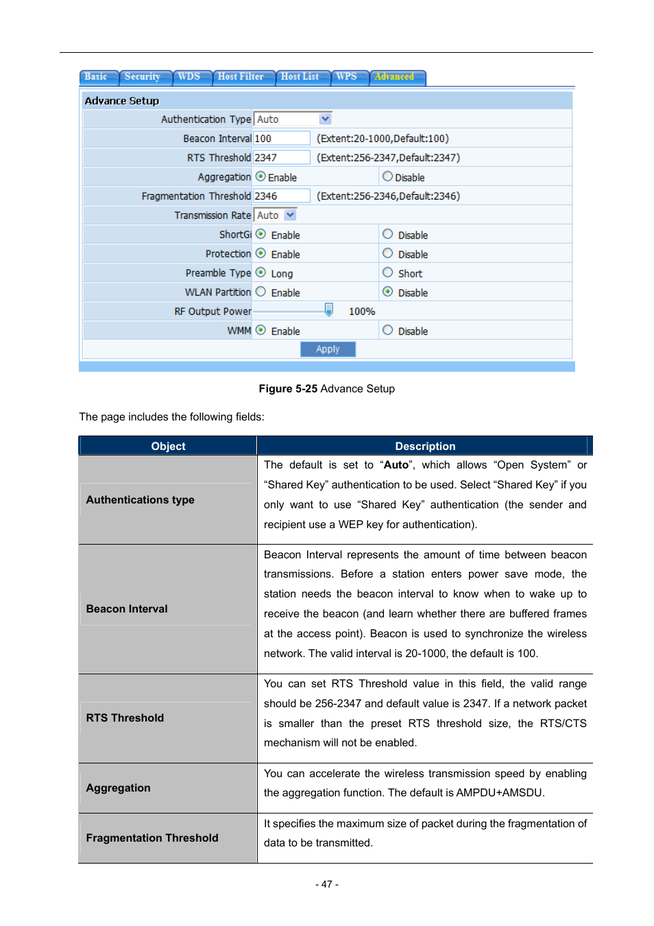 PLANET WNAP-6306 User Manual | Page 47 / 70