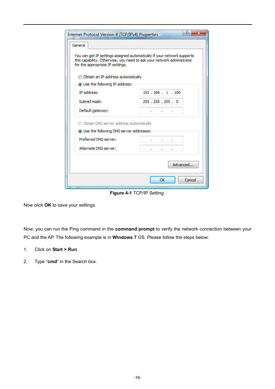 Igure, Tcp/ip, Etting | PLANET WNAP-6308 User Manual | Page 26 / 107