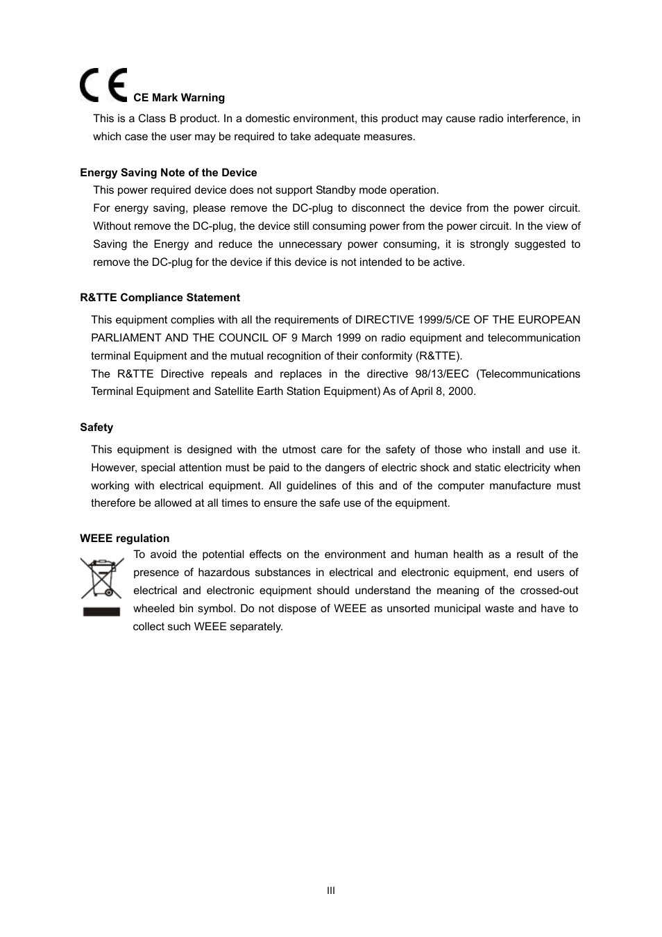 PLANET WNAP-6308 User Manual | Page 3 / 107