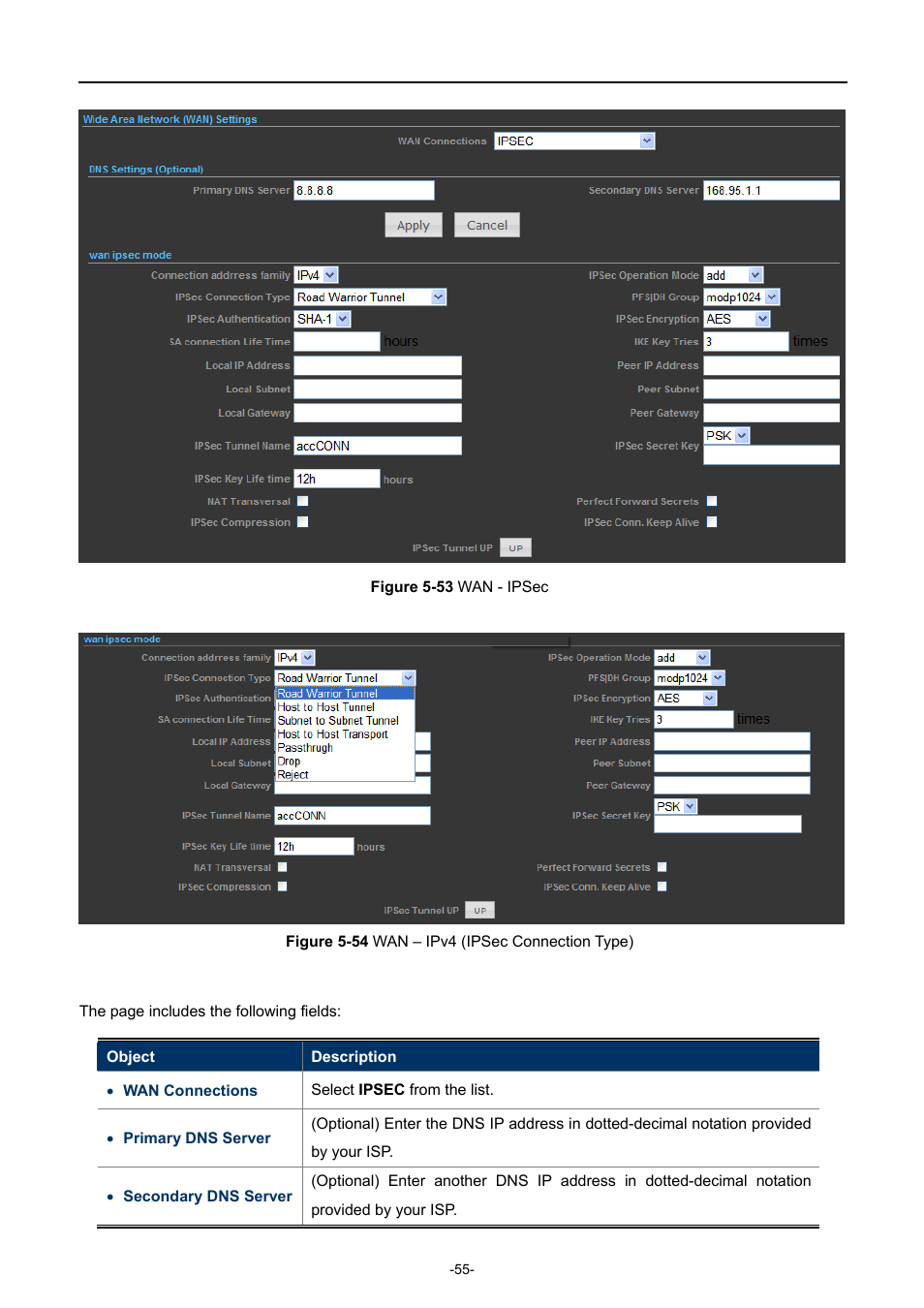 Igure, Onnection | PLANET WNAP-6308 User Manual | Page 65 / 107