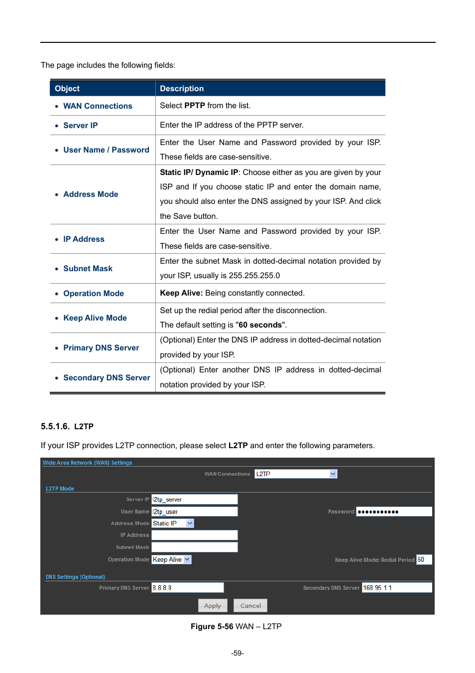 L2tp, Igure | PLANET WNAP-6308 User Manual | Page 69 / 107