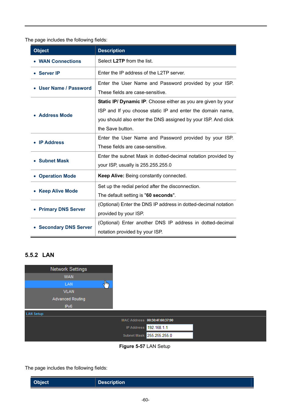 2 lan, Igure, Etup | PLANET WNAP-6308 User Manual | Page 70 / 107