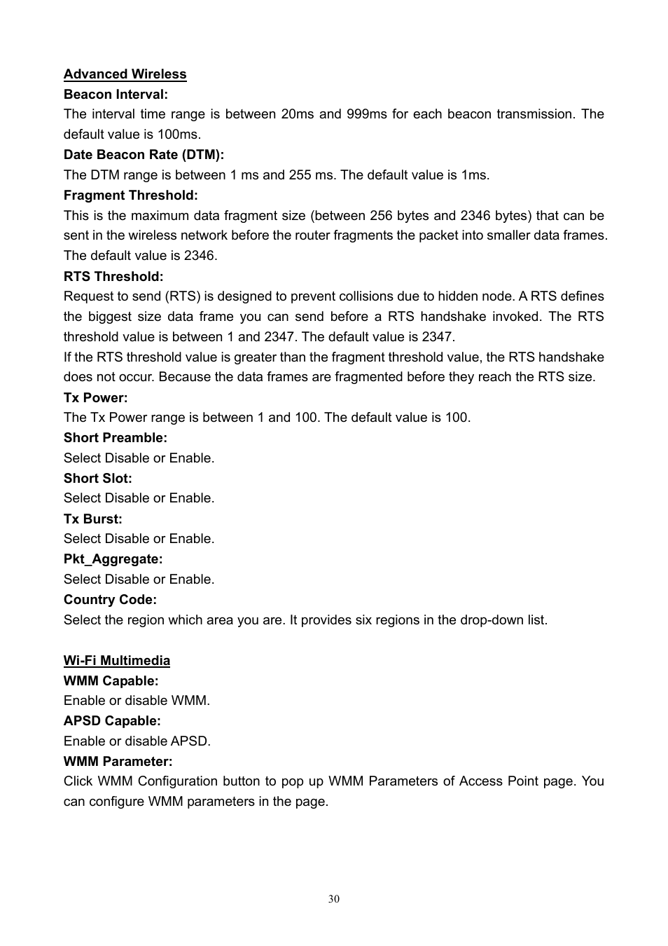 PLANET WNAP-7200 User Manual | Page 30 / 75