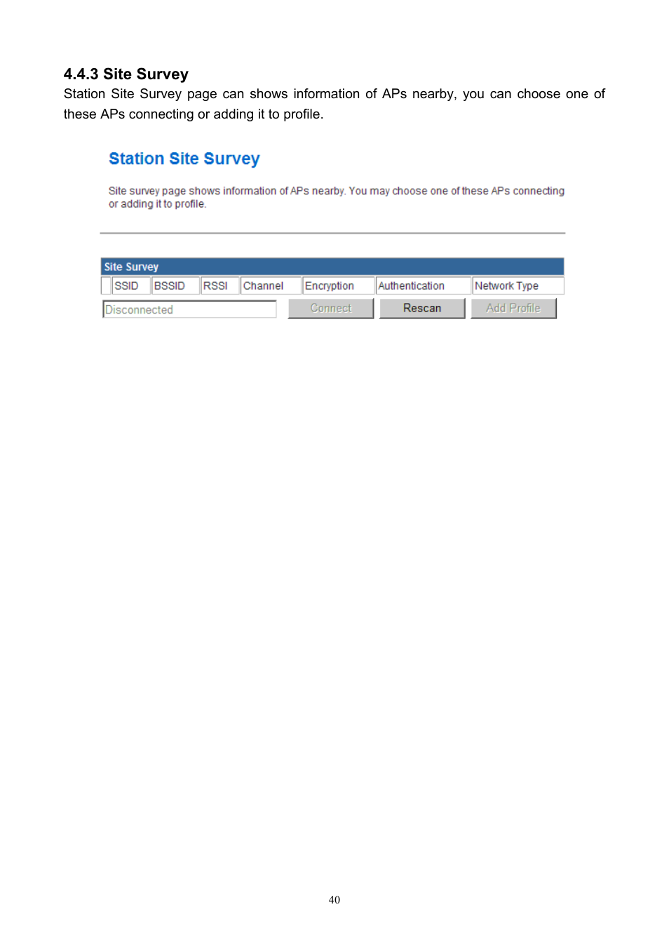 3 site survey | PLANET WNAP-7200 User Manual | Page 40 / 75