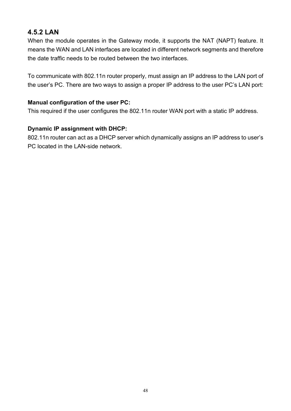 2 lan | PLANET WNAP-7200 User Manual | Page 48 / 75