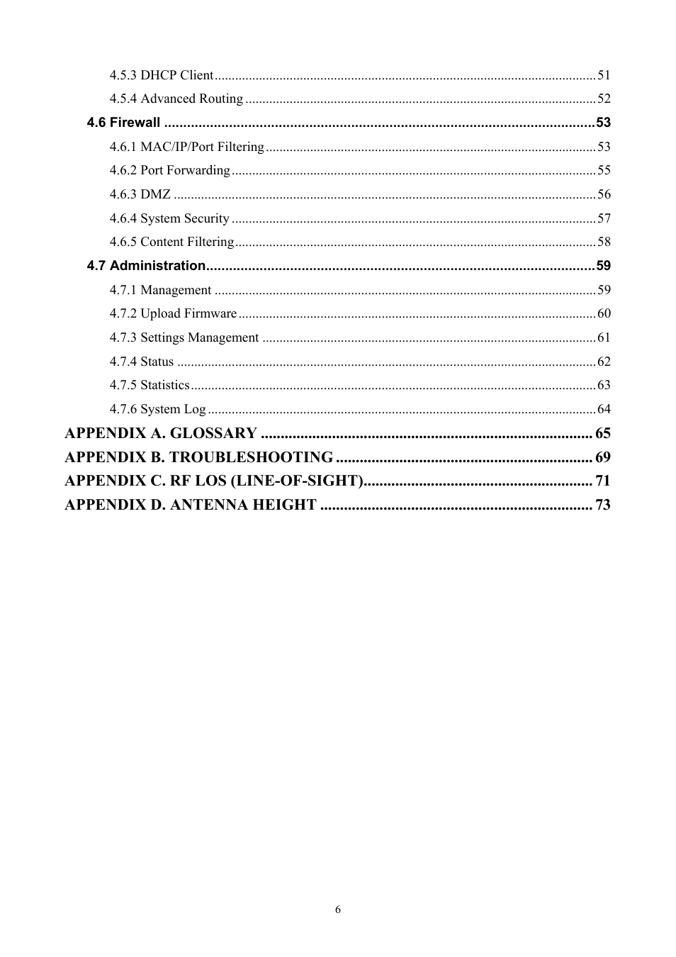 PLANET WNAP-7200 User Manual | Page 6 / 75
