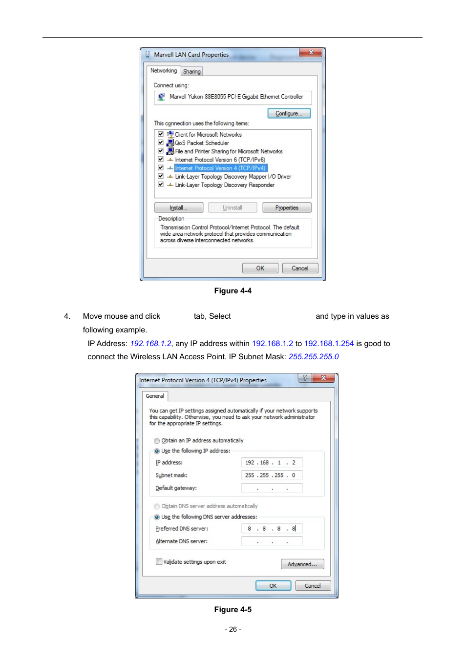PLANET WNAP-7205 User Manual | Page 26 / 107
