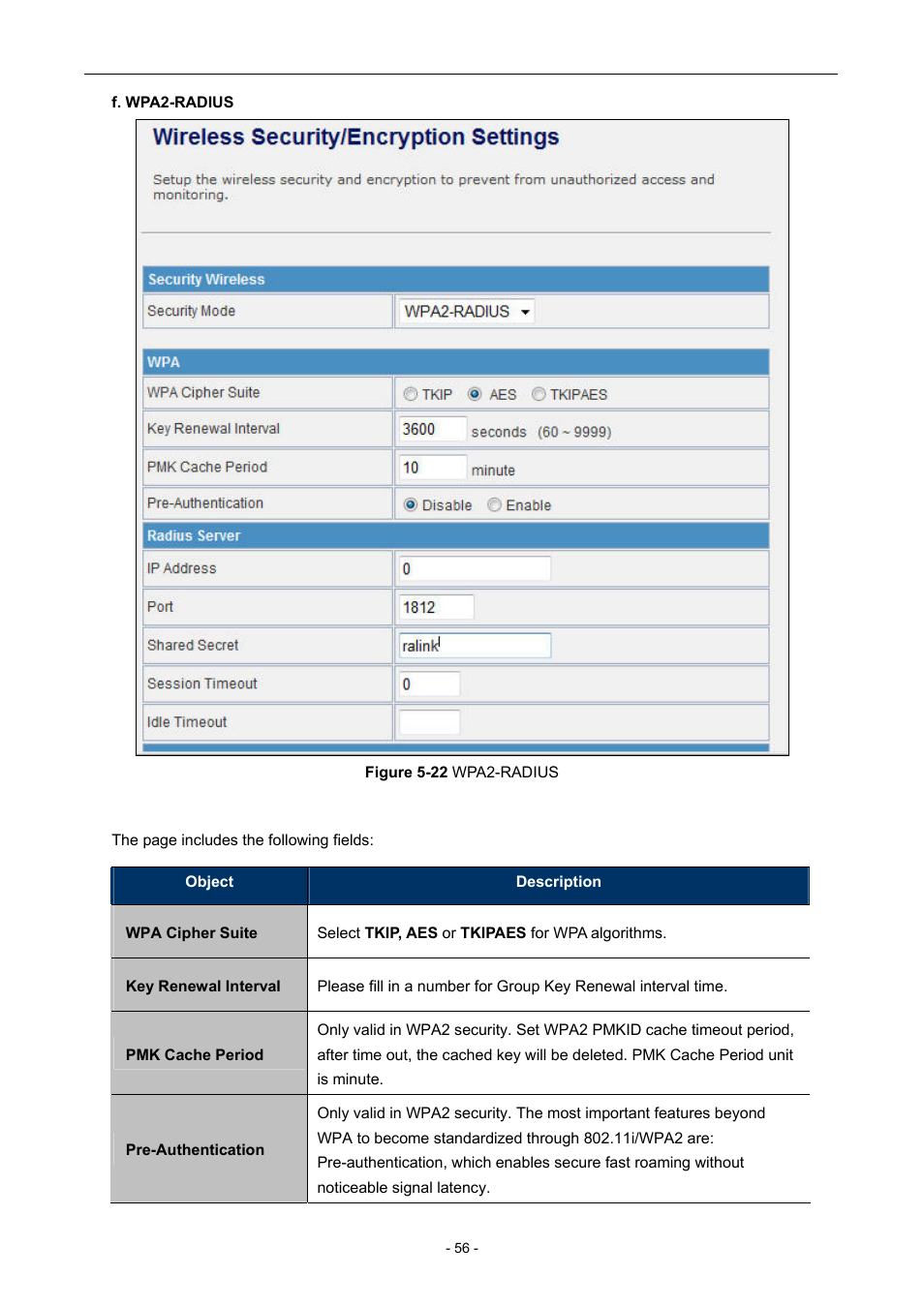 PLANET WNAP-7205 User Manual | Page 56 / 107