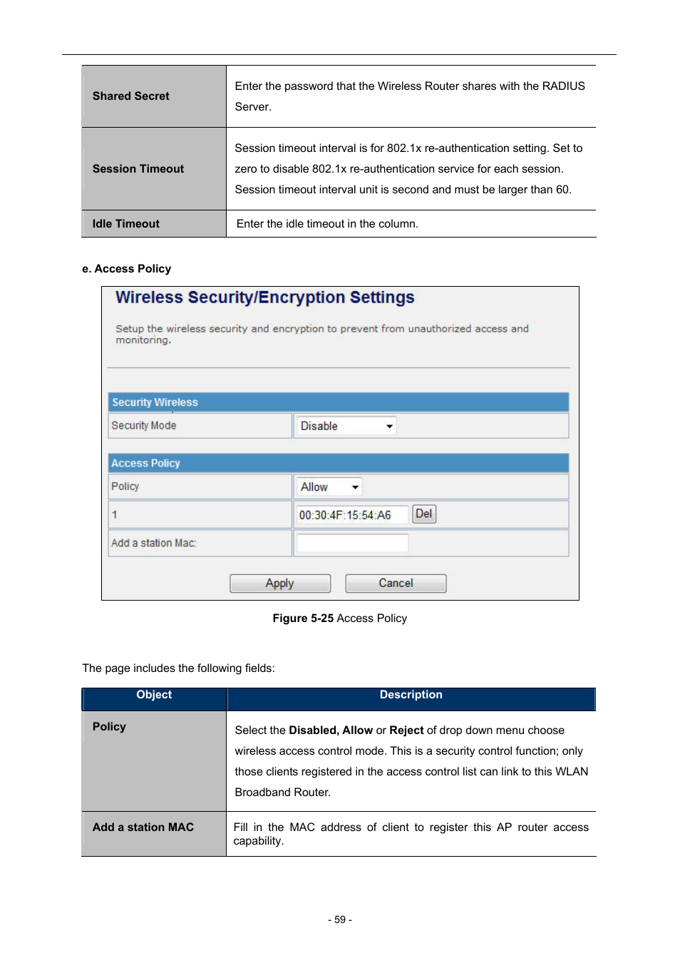 PLANET WNAP-7205 User Manual | Page 59 / 107