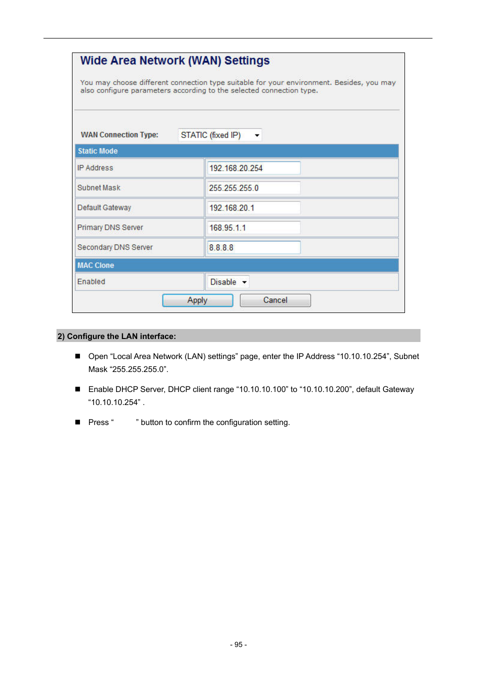 PLANET WNAP-7205 User Manual | Page 95 / 107