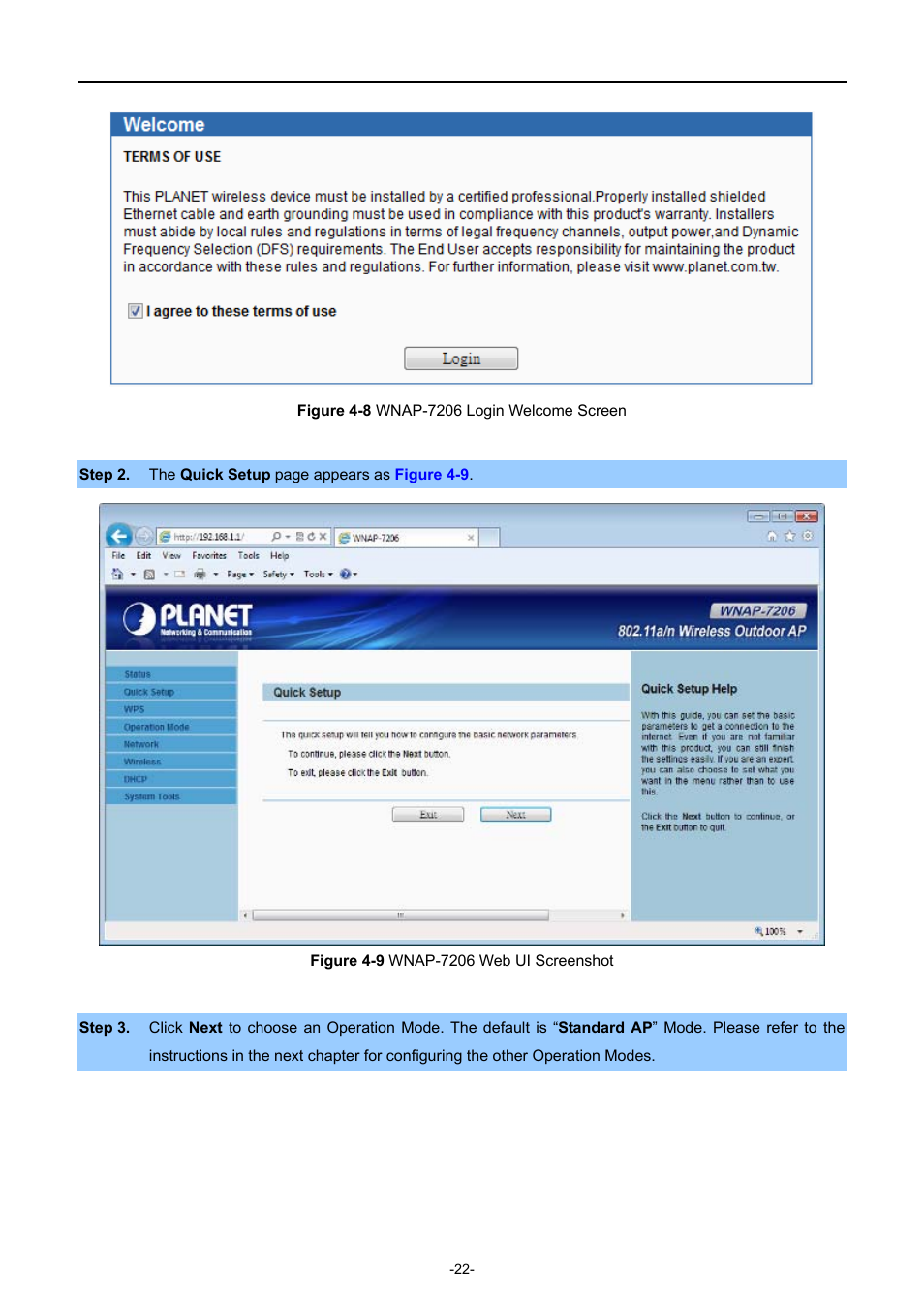 PLANET WNAP-7206 User Manual | Page 30 / 171