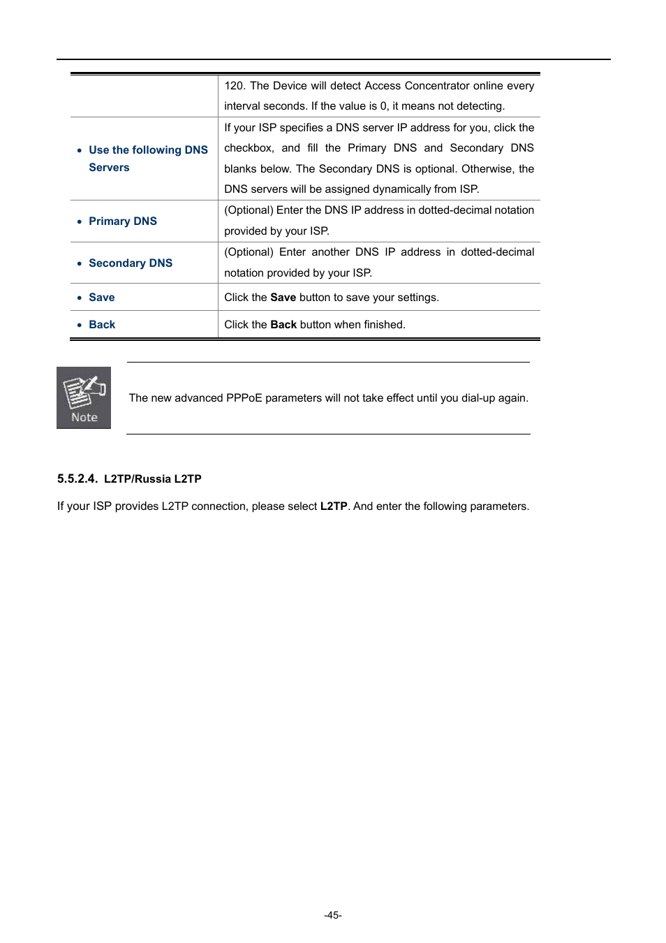 L2tp/russia l2tp | PLANET WNAP-7206 User Manual | Page 53 / 171