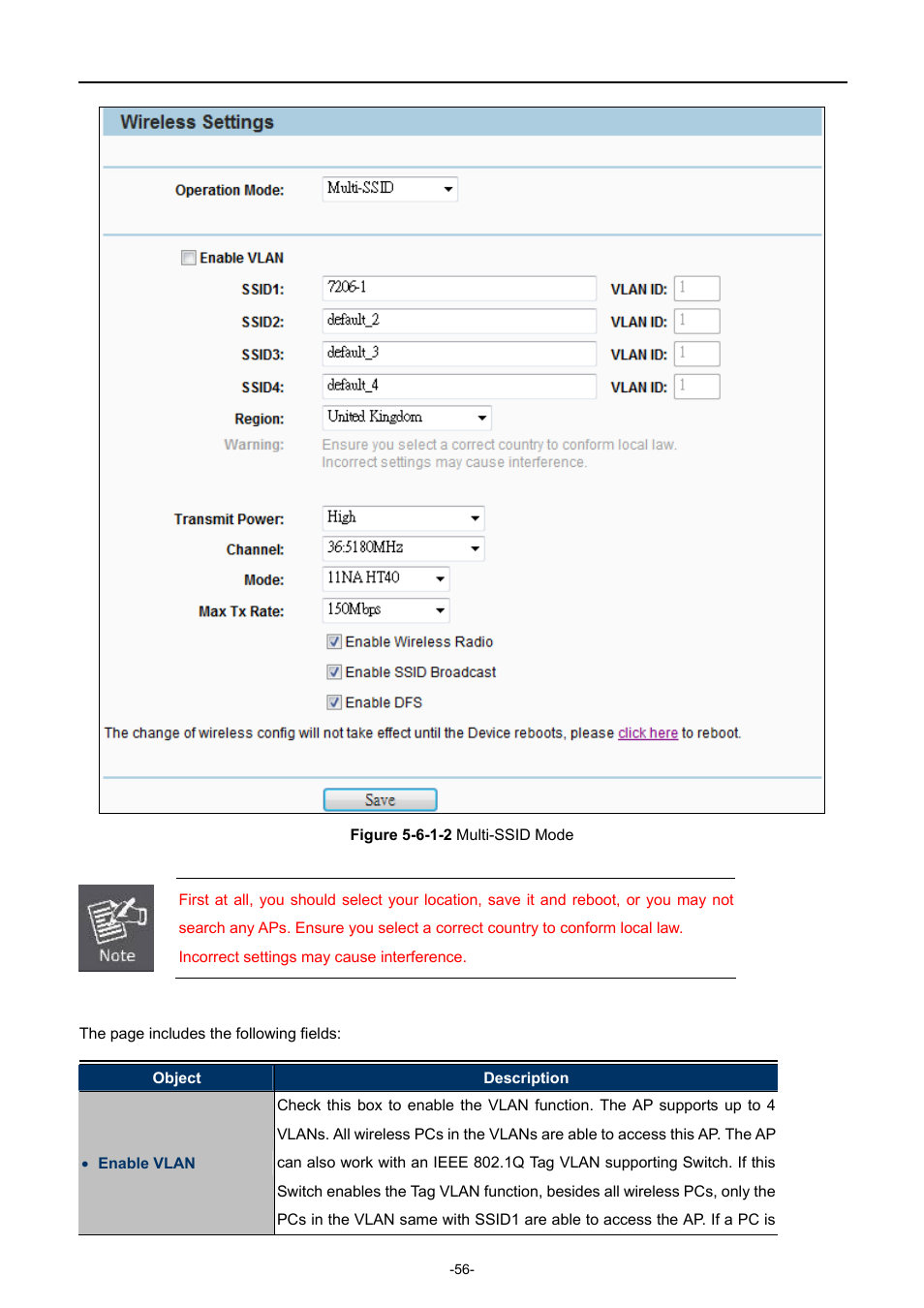 PLANET WNAP-7206 User Manual | Page 64 / 171