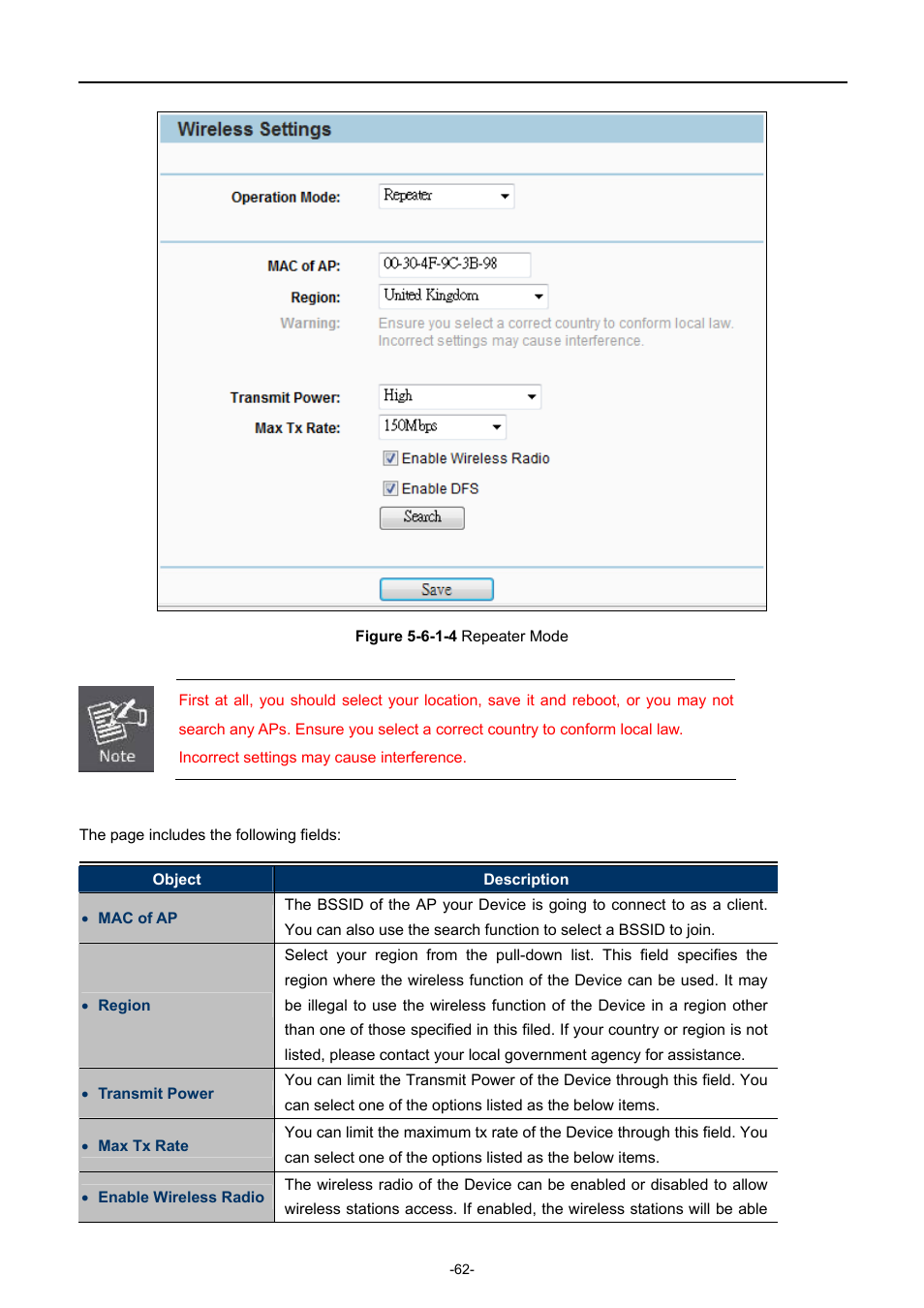PLANET WNAP-7206 User Manual | Page 70 / 171
