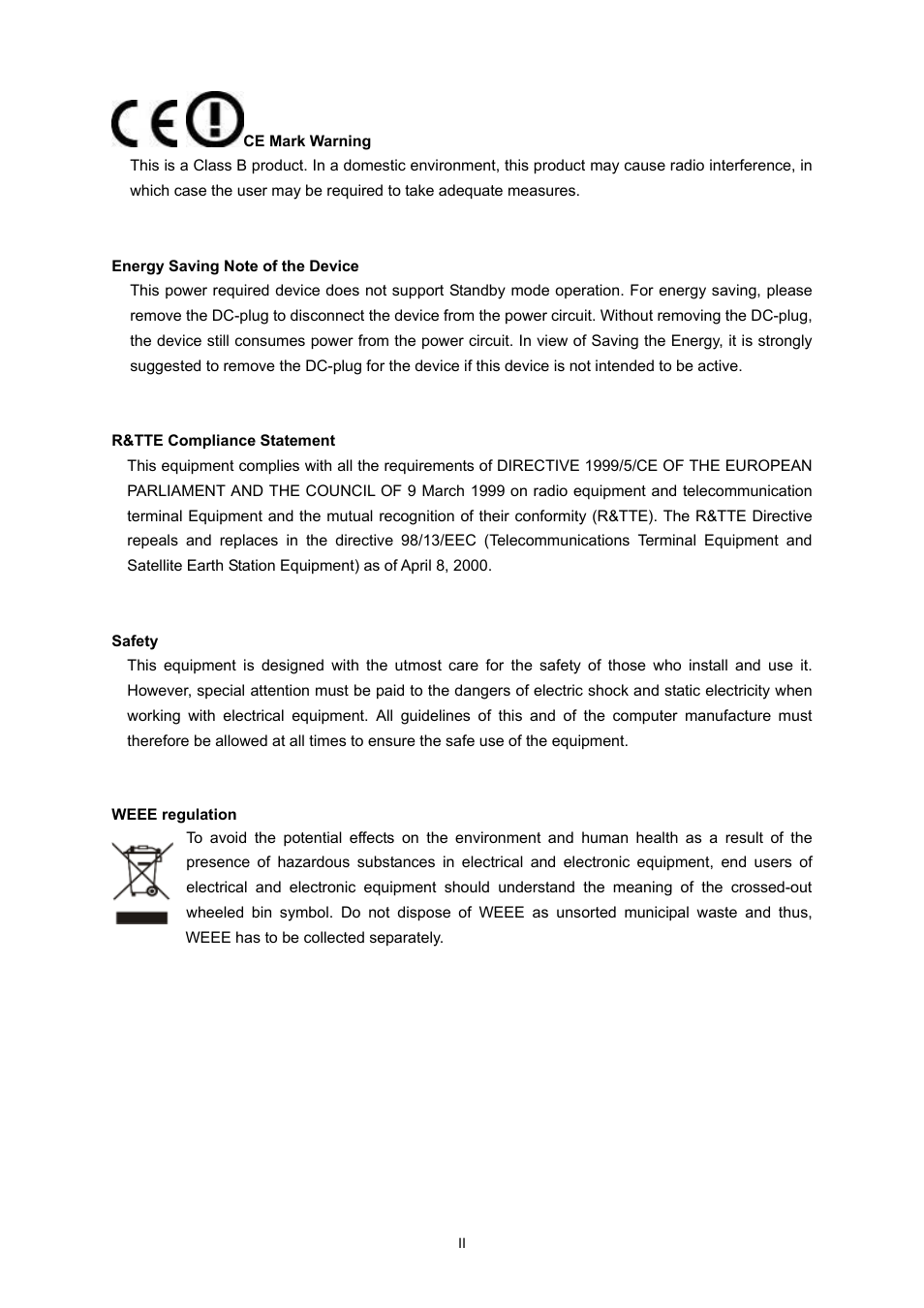 PLANET WNAP-7335 User Manual | Page 3 / 95