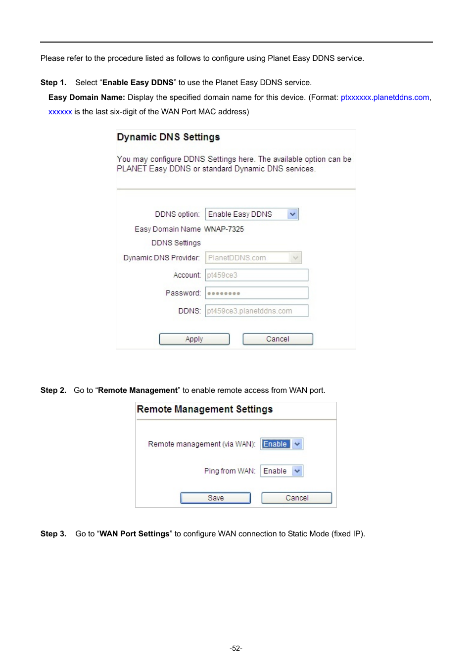 PLANET WNAP-7335 User Manual | Page 53 / 95