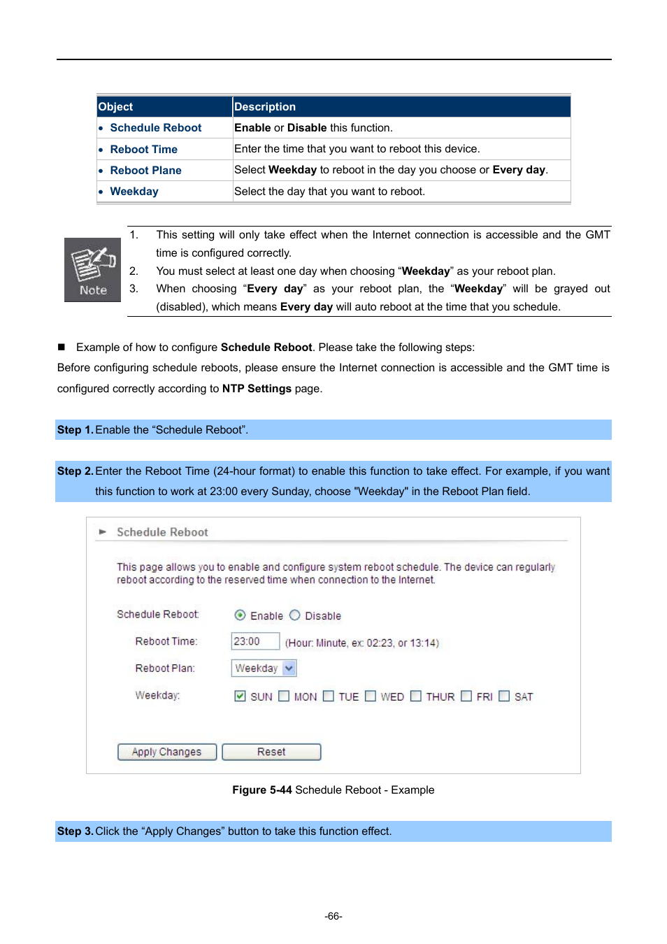 Igure, Chedule, Eboot | Xample | PLANET WNAP-7335 User Manual | Page 67 / 95