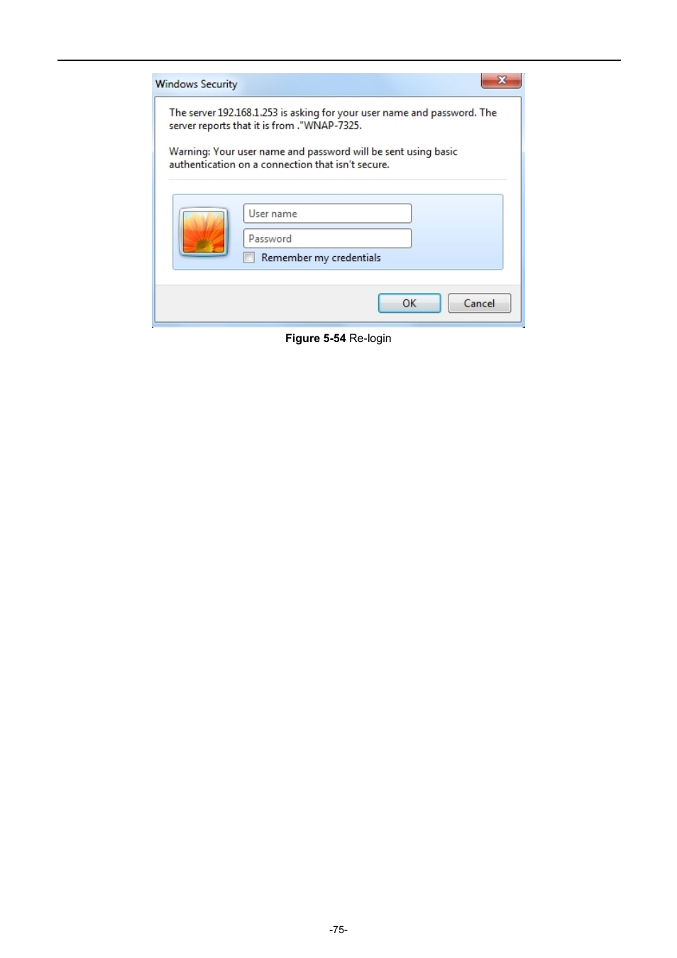 Igure, Login | PLANET WNAP-7335 User Manual | Page 76 / 95