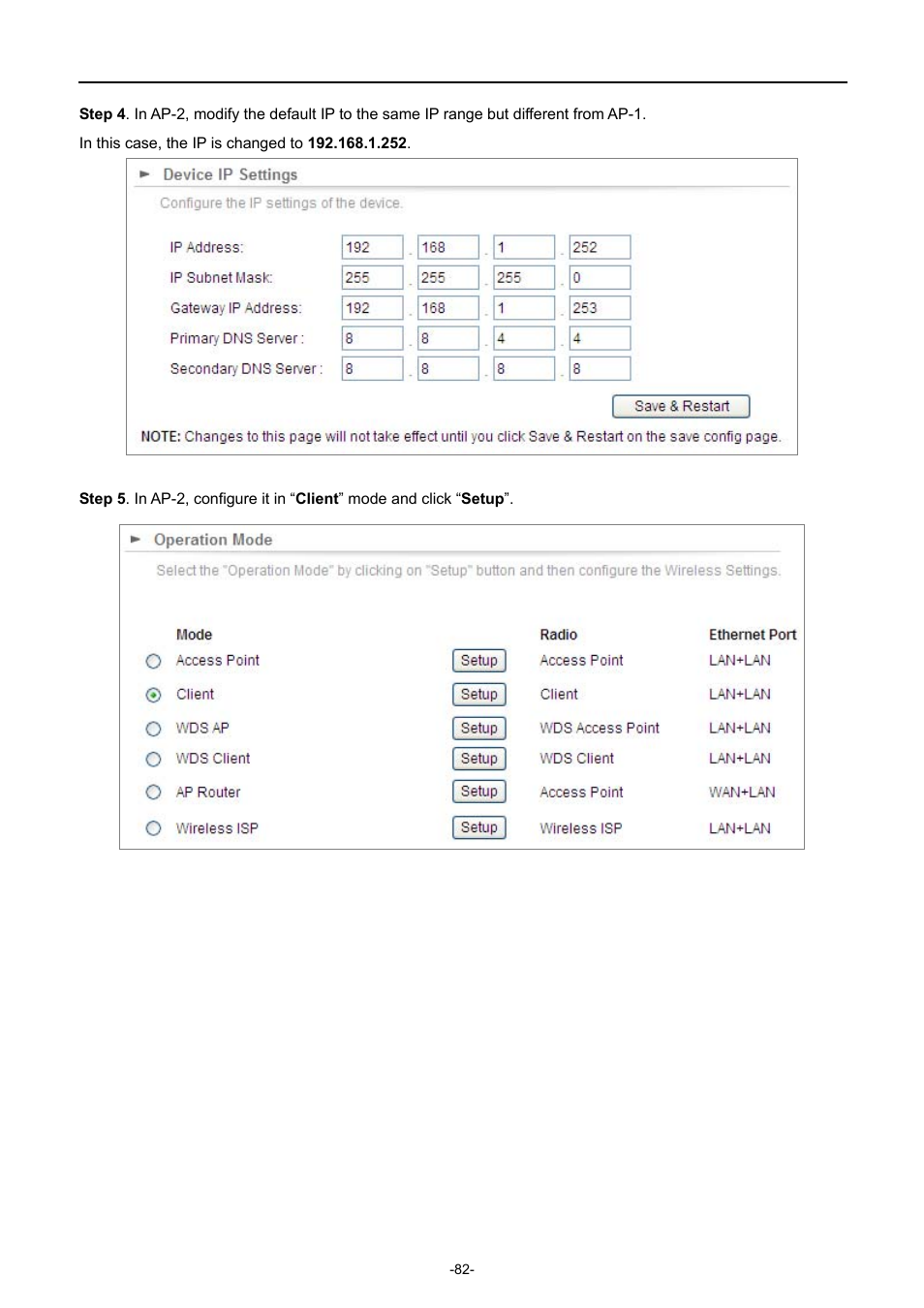 PLANET WNAP-7335 User Manual | Page 83 / 95