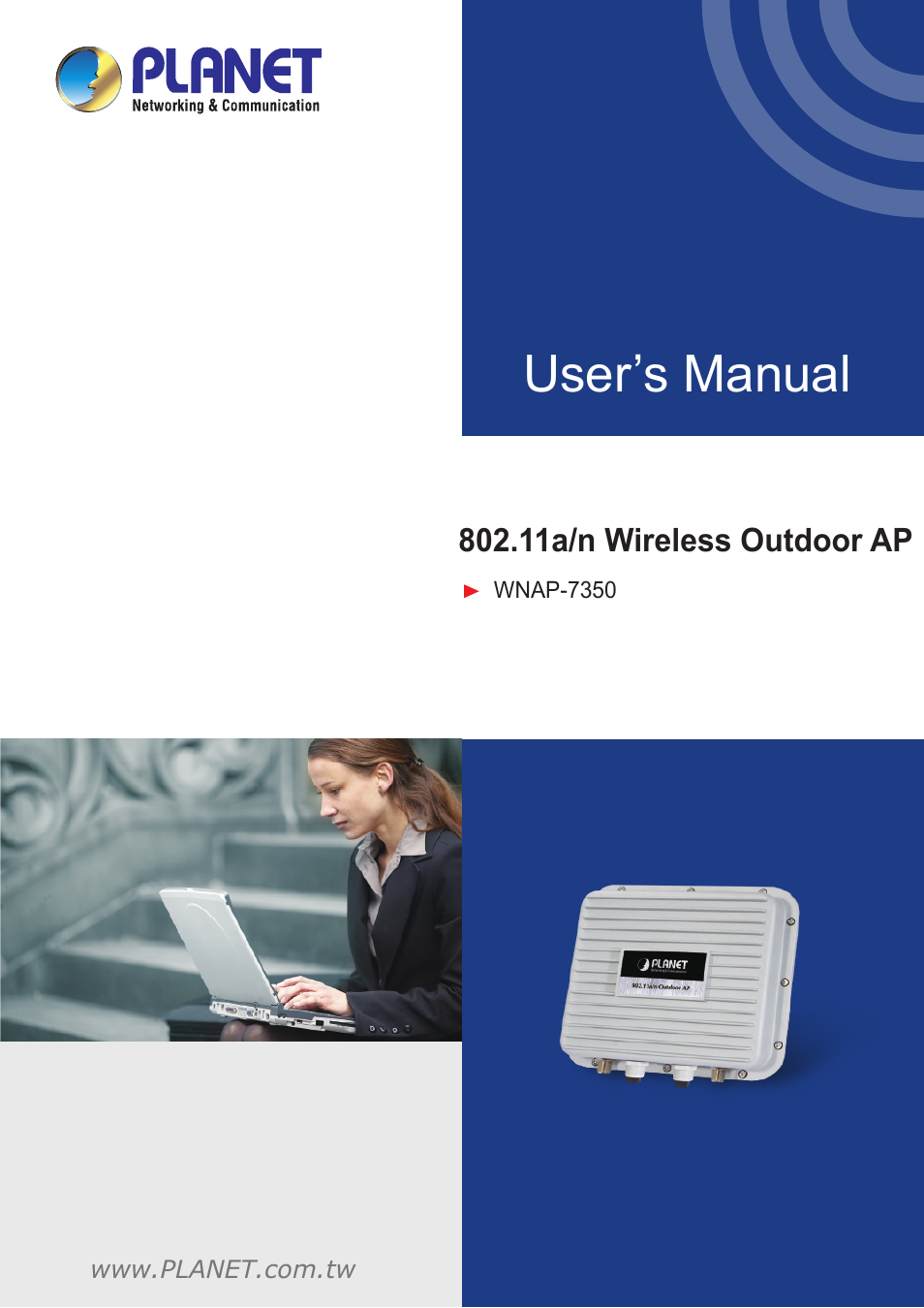 PLANET WNAP-7350 User Manual | 103 pages