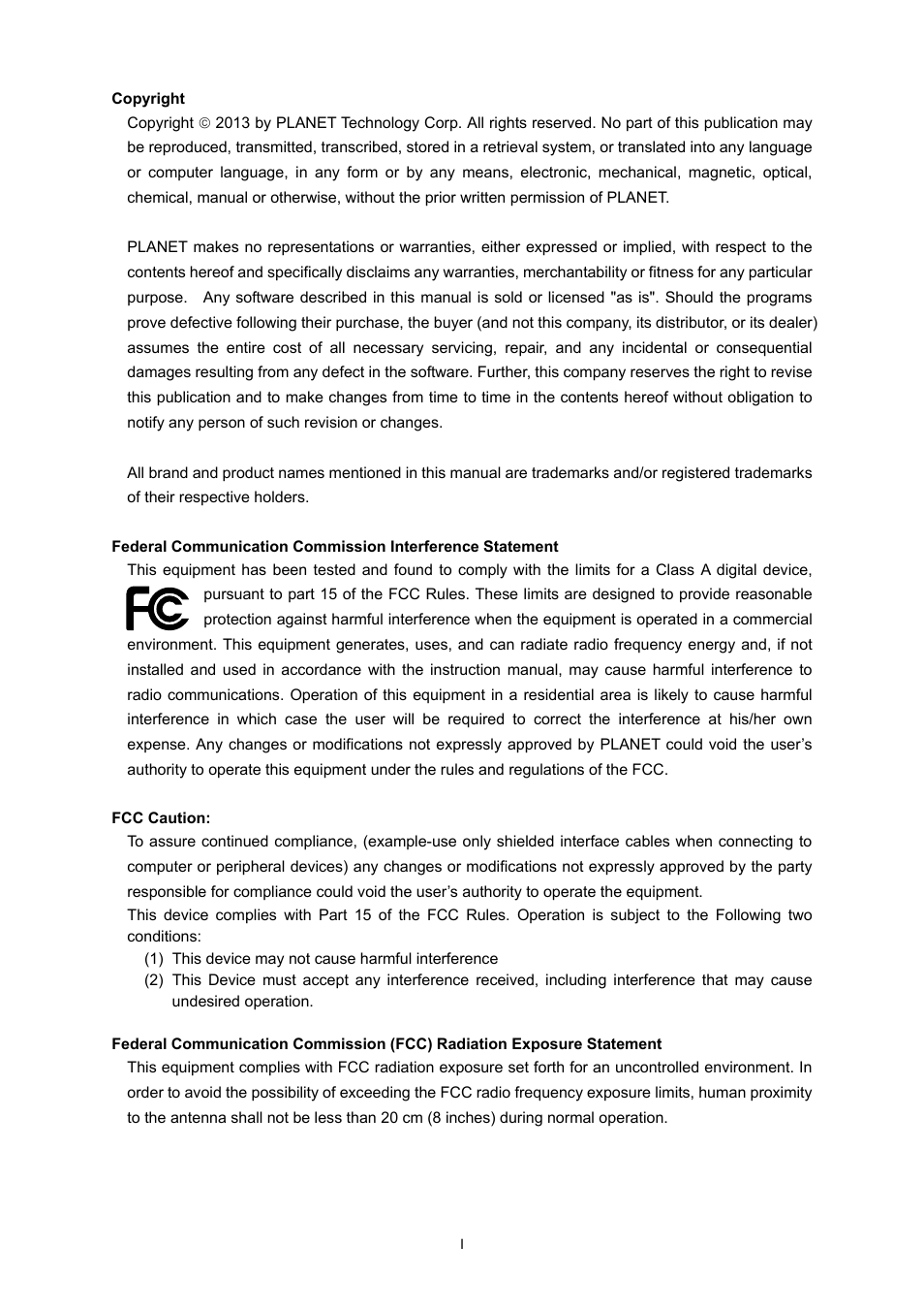 PLANET WNAP-7350 User Manual | Page 2 / 103