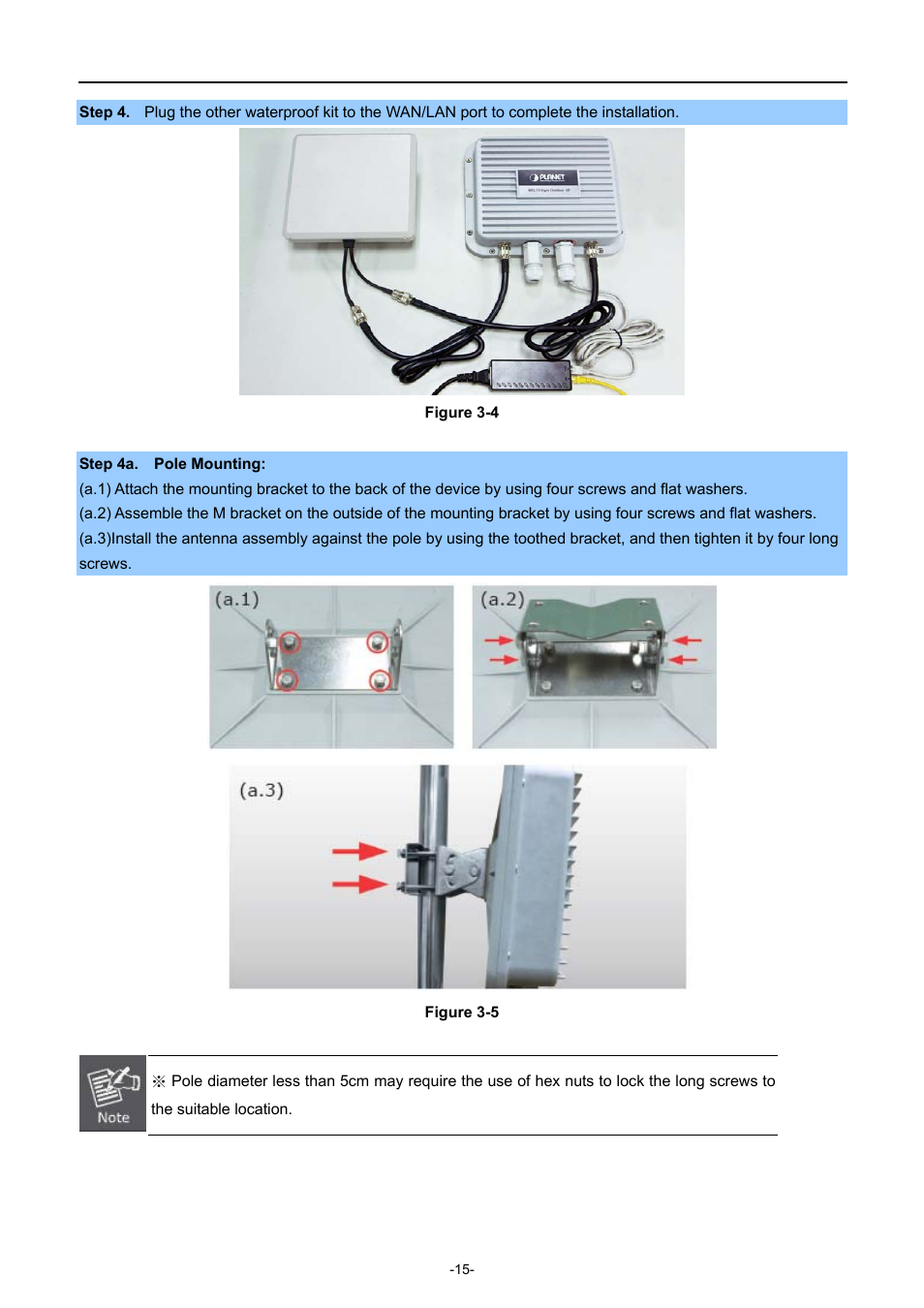 PLANET WNAP-7350 User Manual | Page 22 / 103