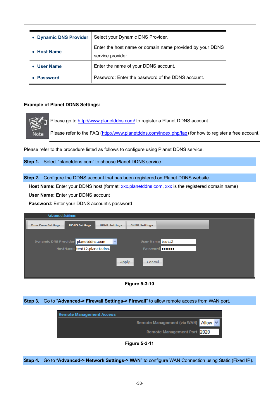 PLANET WNAP-7350 User Manual | Page 40 / 103