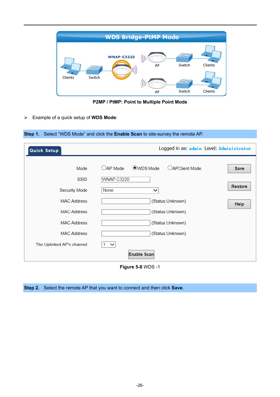 Igure | PLANET WNAP-C3220 User Manual | Page 34 / 79