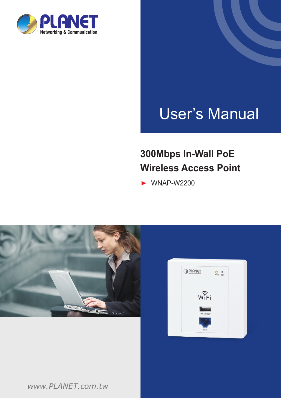 PLANET WNAP-W2200 User Manual | 63 pages