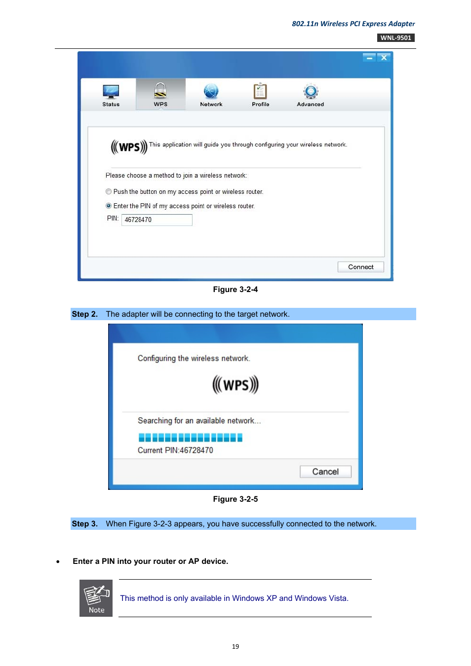 PLANET WNL-9501 User Manual | Page 19 / 45