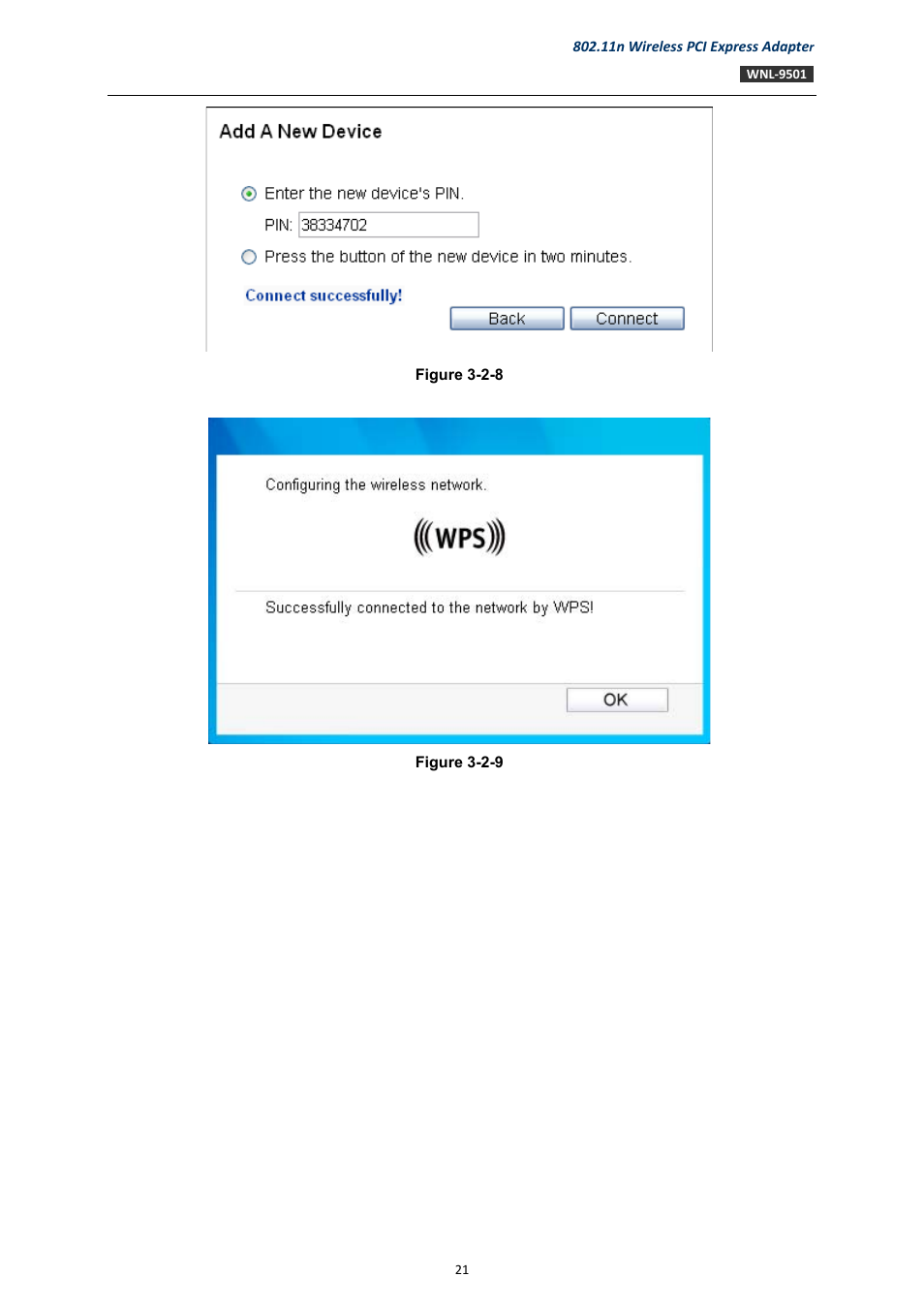 PLANET WNL-9501 User Manual | Page 21 / 45