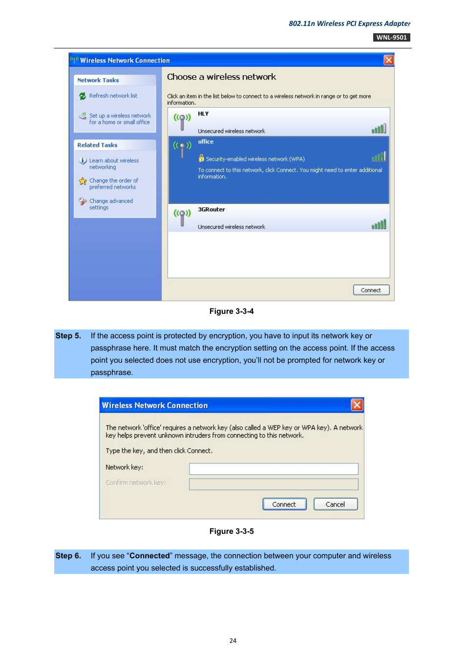 PLANET WNL-9501 User Manual | Page 24 / 45