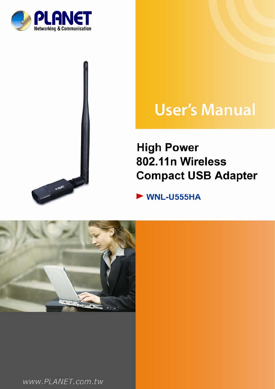PLANET WNL-U555HA User Manual | 54 pages