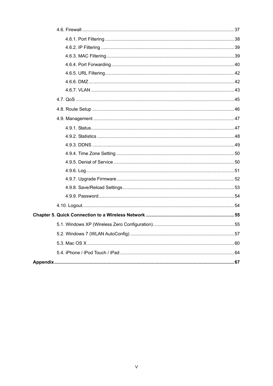 PLANET WNRT-300 User Manual | Page 6 / 76