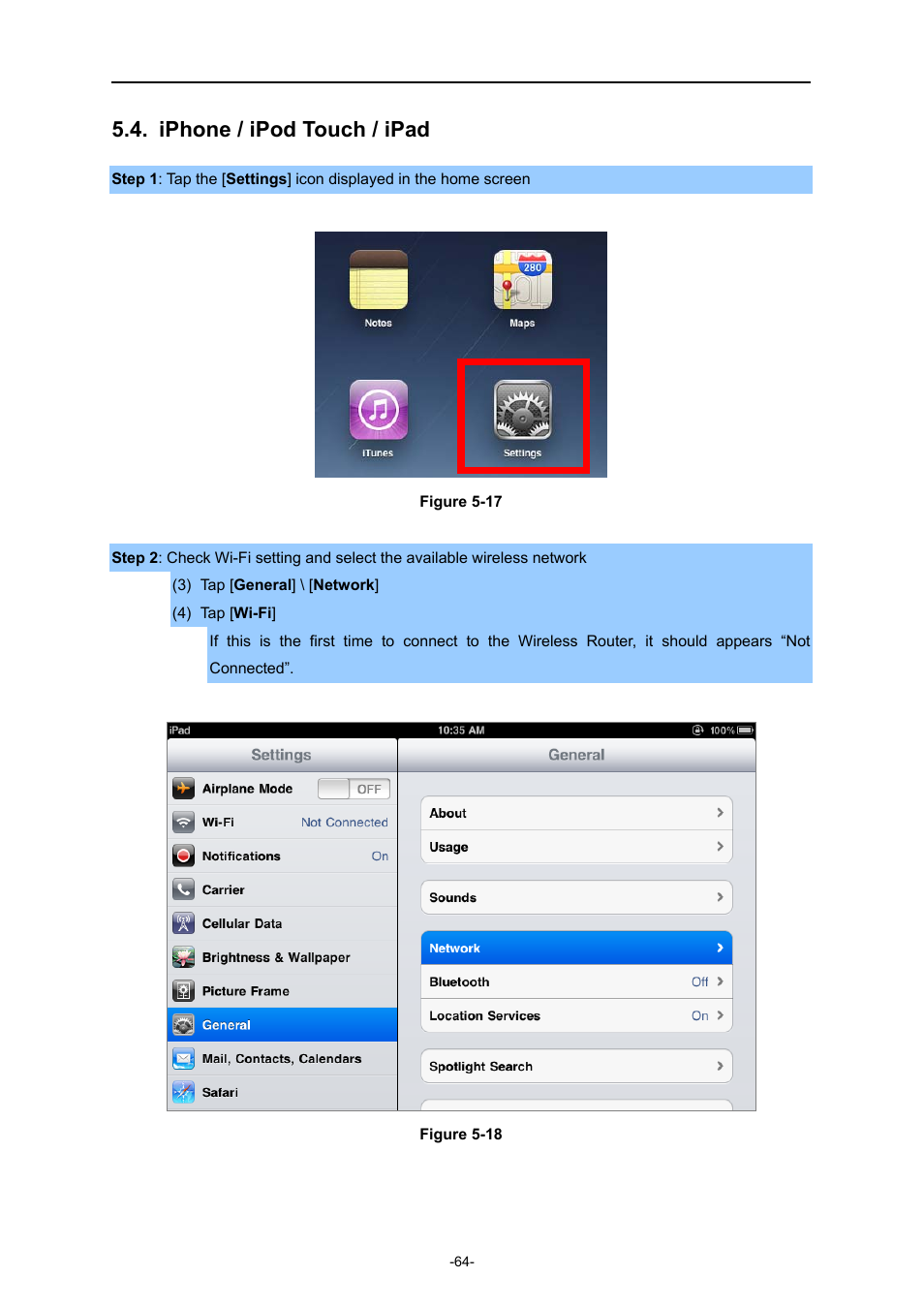 Iphone / ipod touch / ipad | PLANET WNRT-300 User Manual | Page 70 / 76