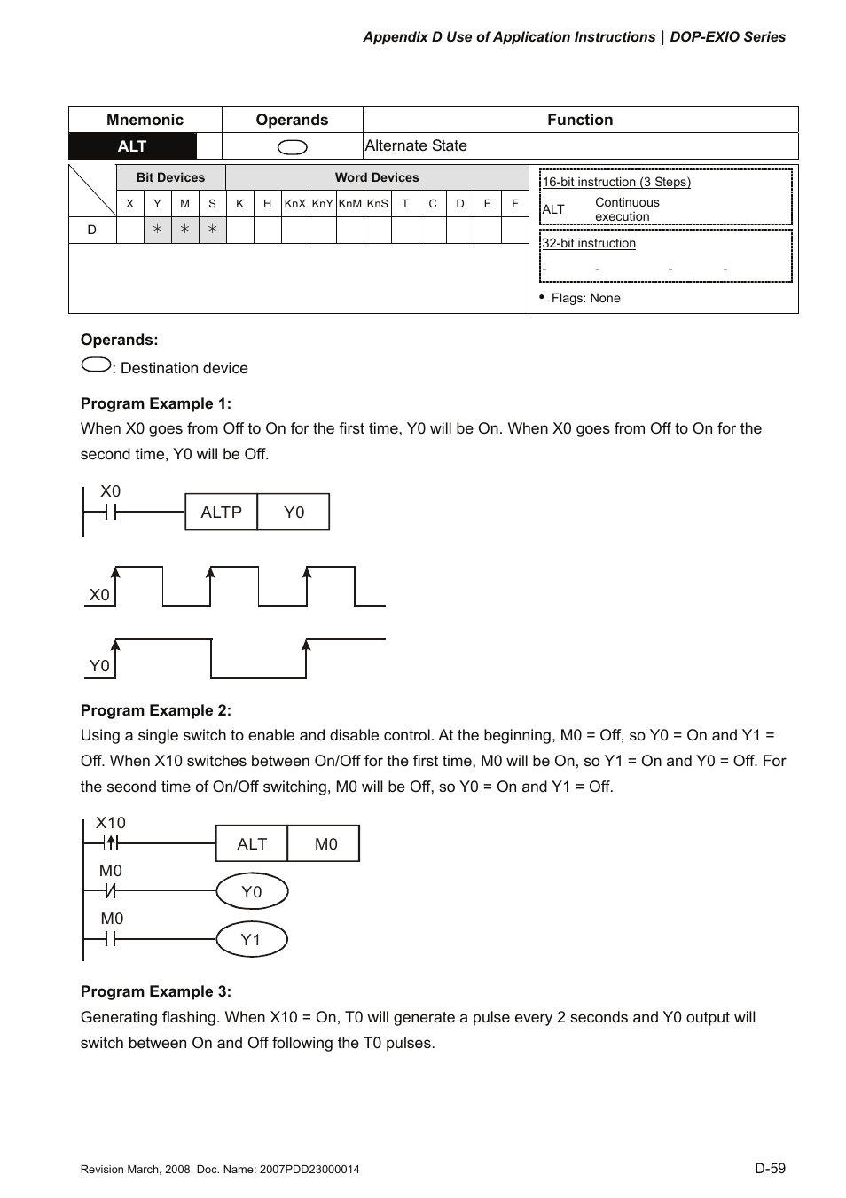 Delta Electronics Extension Digital I/O Module DOP-EXIO14RAE User Manual | Page 140 / 157