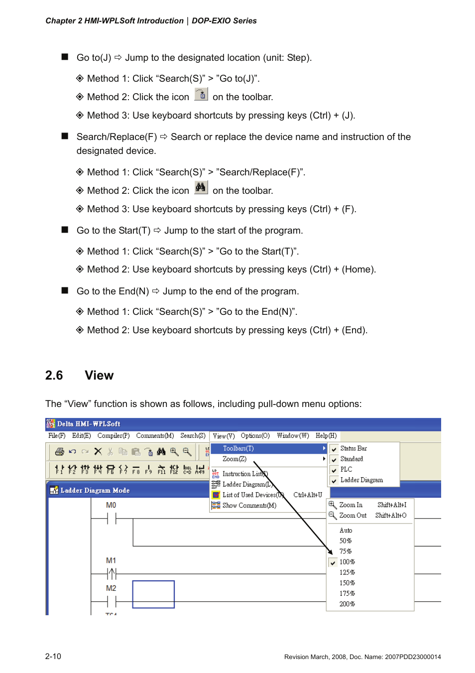 6 view | Delta Electronics Extension Digital I/O Module DOP-EXIO14RAE User Manual | Page 17 / 157