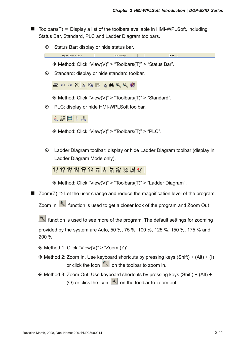 Delta Electronics Extension Digital I/O Module DOP-EXIO14RAE User Manual | Page 18 / 157