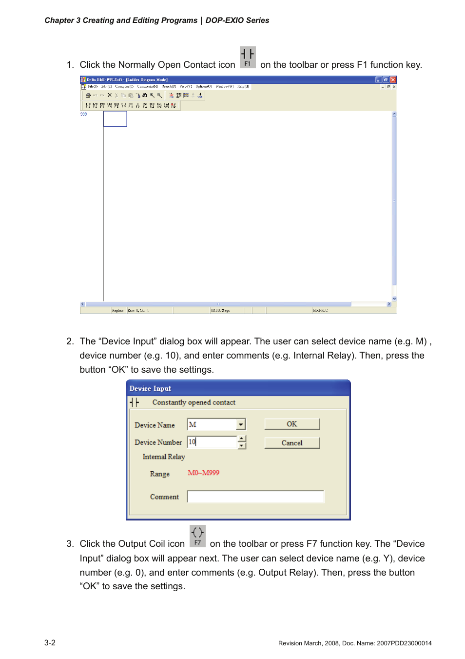 Delta Electronics Extension Digital I/O Module DOP-EXIO14RAE User Manual | Page 23 / 157