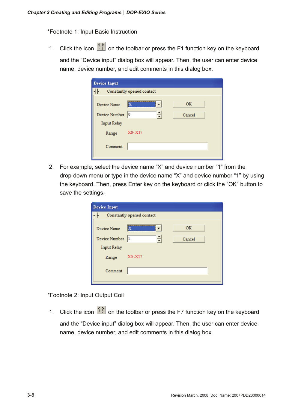 Delta Electronics Extension Digital I/O Module DOP-EXIO14RAE User Manual | Page 29 / 157