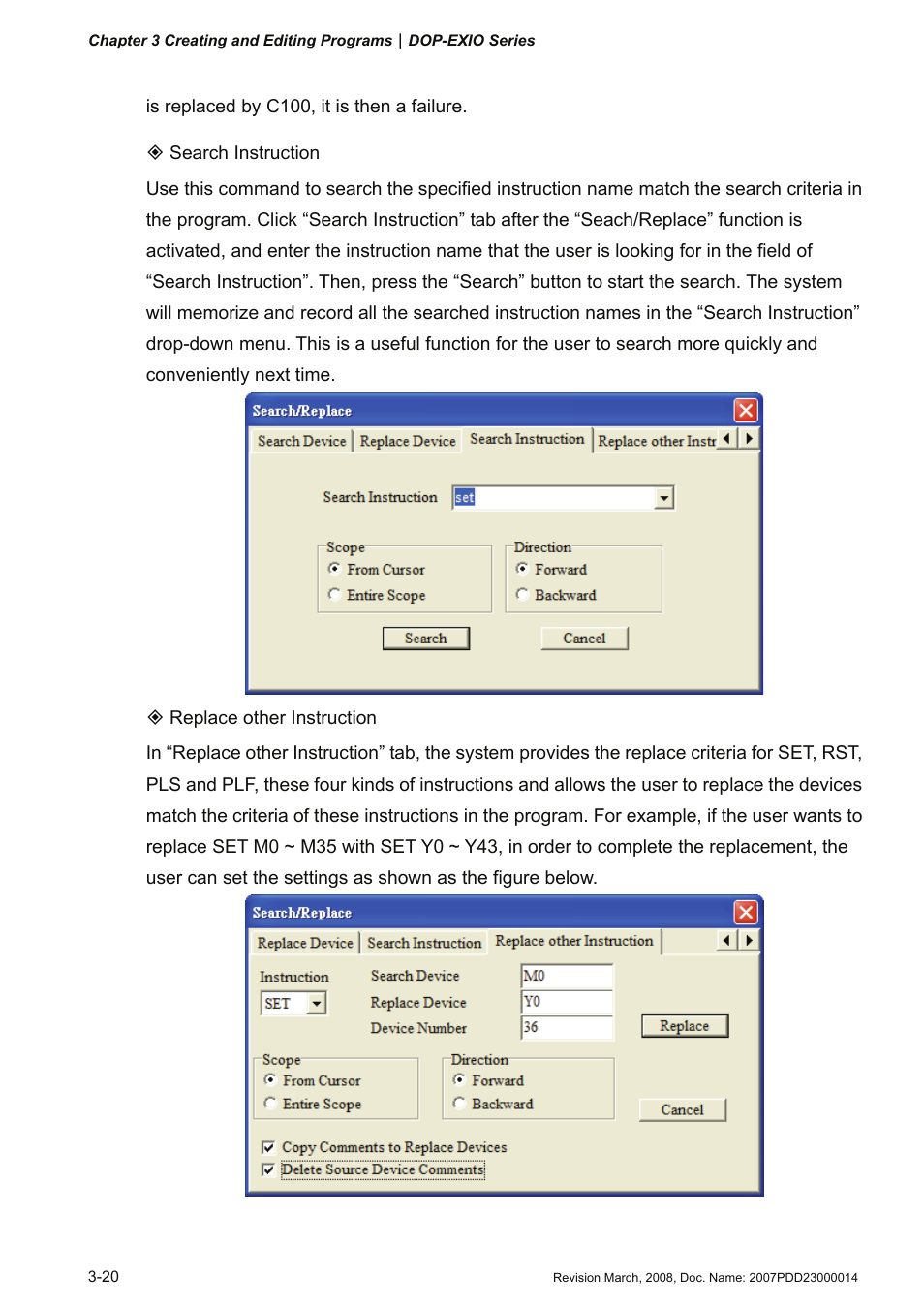 Delta Electronics Extension Digital I/O Module DOP-EXIO14RAE User Manual | Page 41 / 157