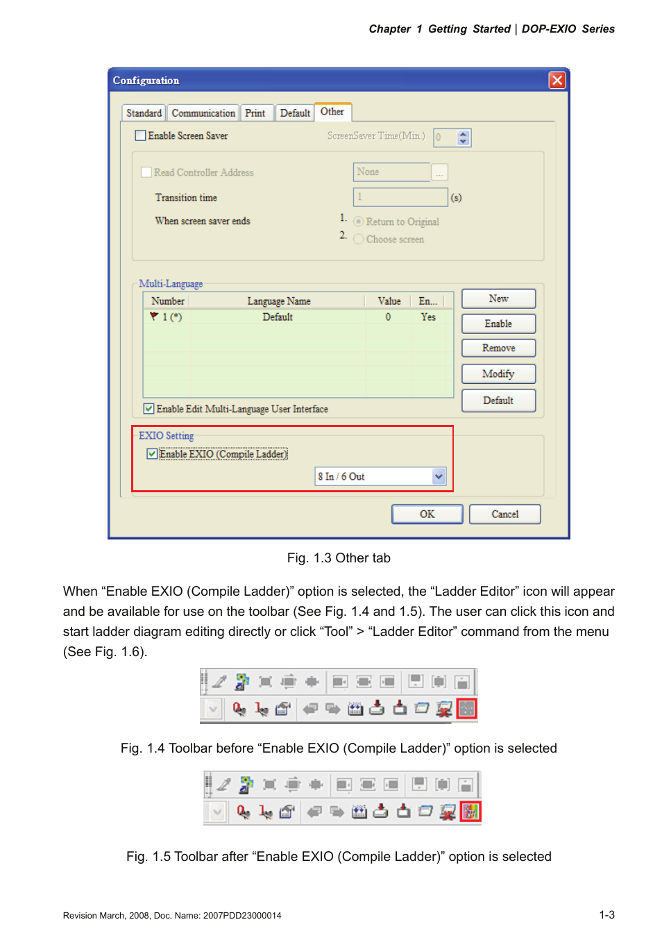 Delta Electronics Extension Digital I/O Module DOP-EXIO14RAE User Manual | Page 6 / 157