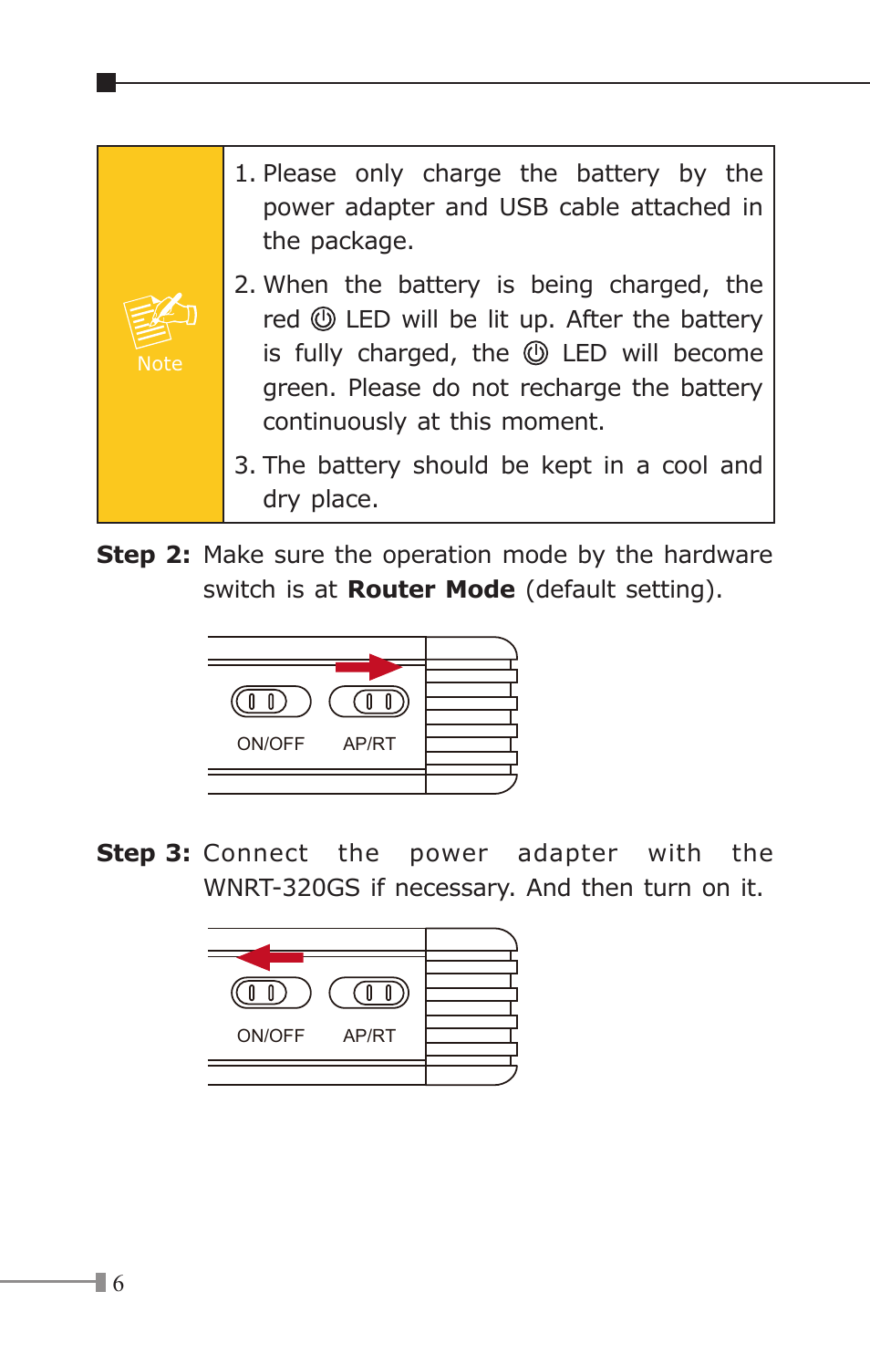 PLANET WNRT-320GS User Manual | Page 6 / 12