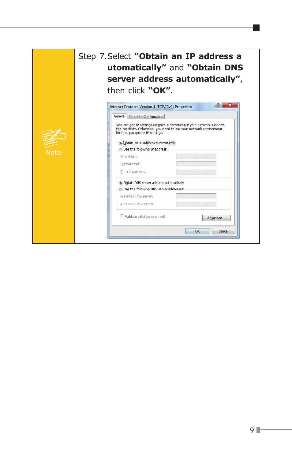 PLANET WNRT-320GS User Manual | Page 9 / 12