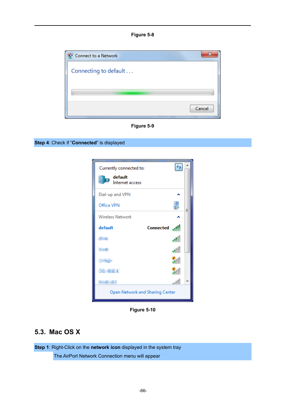 Mac os x | PLANET WNRT-320GS User Manual | Page 72 / 83