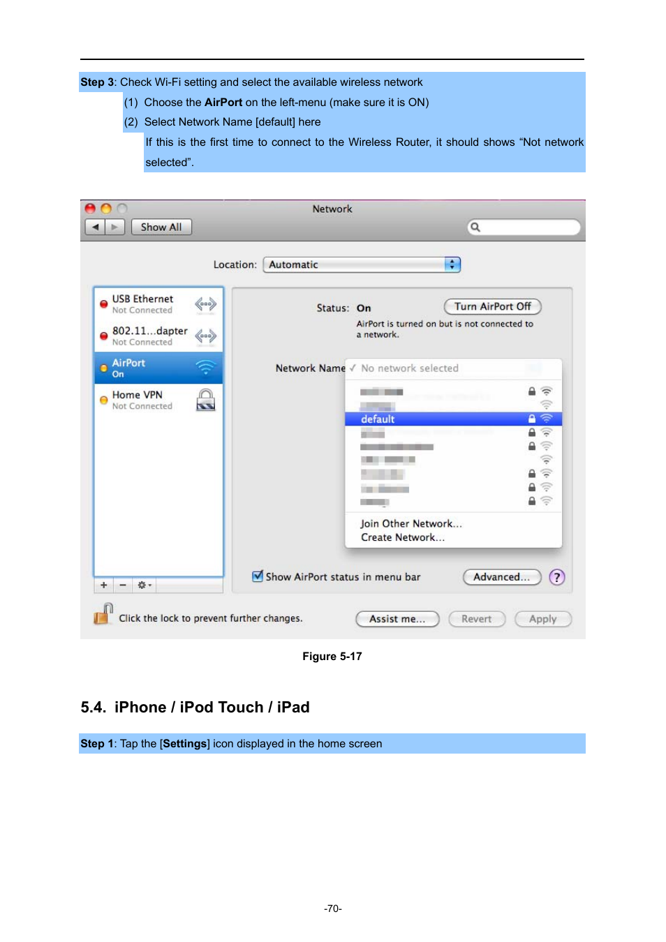 Iphone / ipod touch / ipad | PLANET WNRT-320GS User Manual | Page 76 / 83