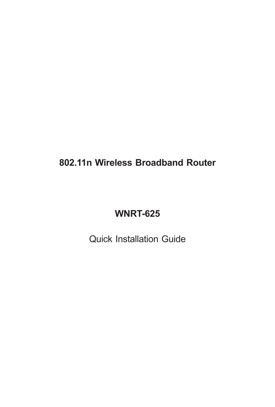 PLANET WNRT-625 User Manual | 12 pages