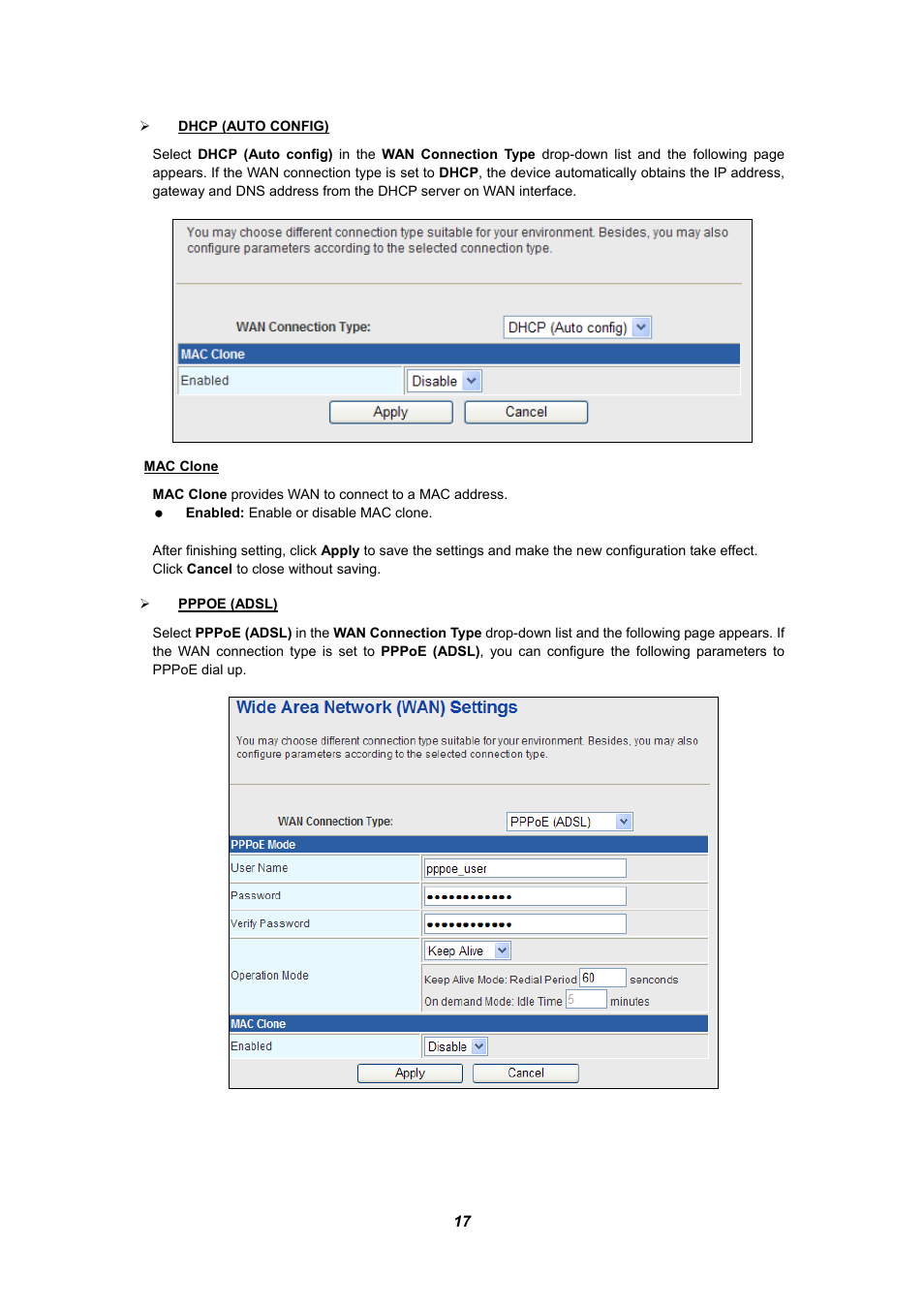 PLANET WNRT-625 User Manual | Page 17 / 42